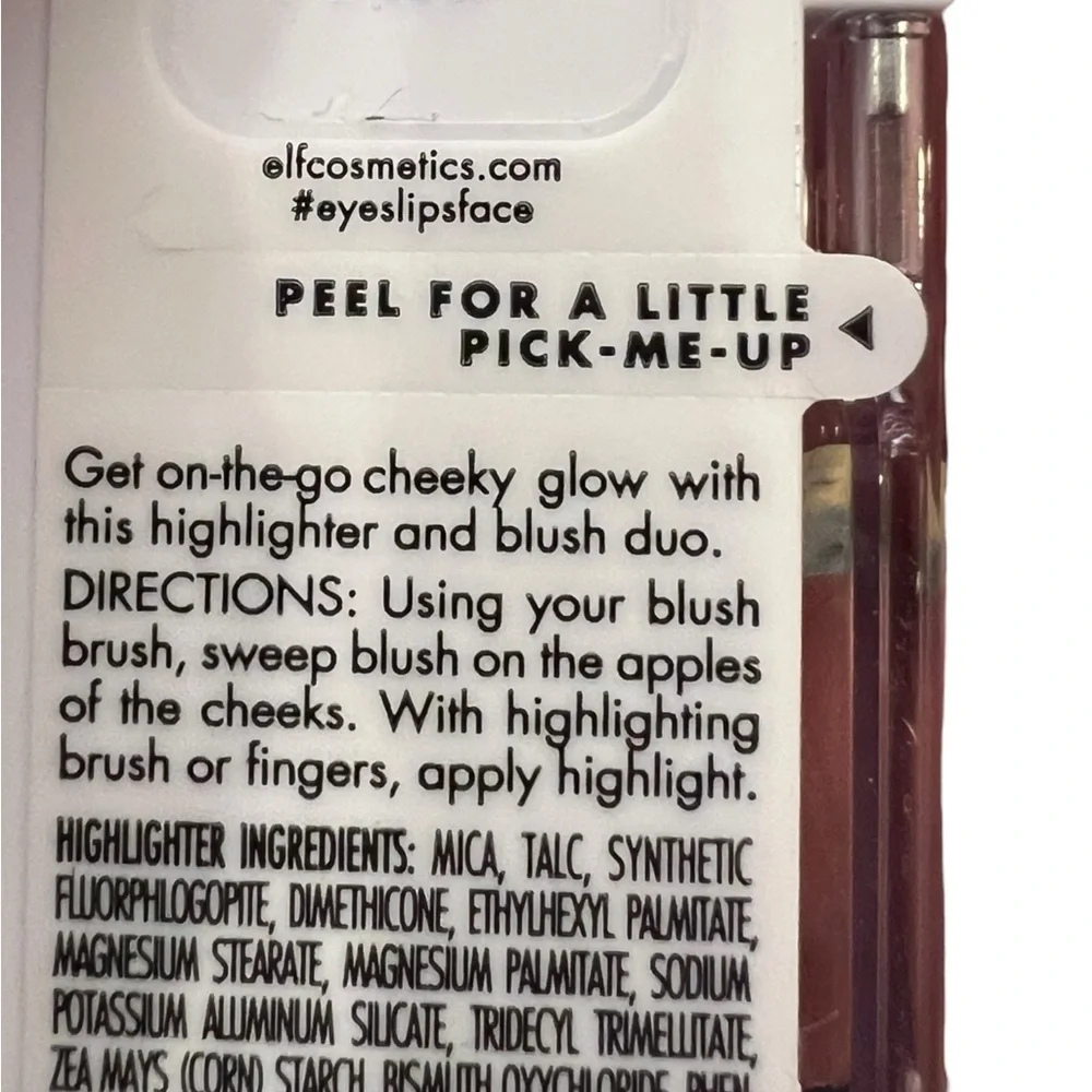 e.l.f. Bite Size Highlighter & Blush Face Duo Guava 4.6 g New Neutrals NEW‎